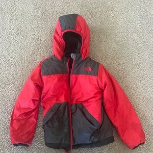 North Face reversible hooded jacket